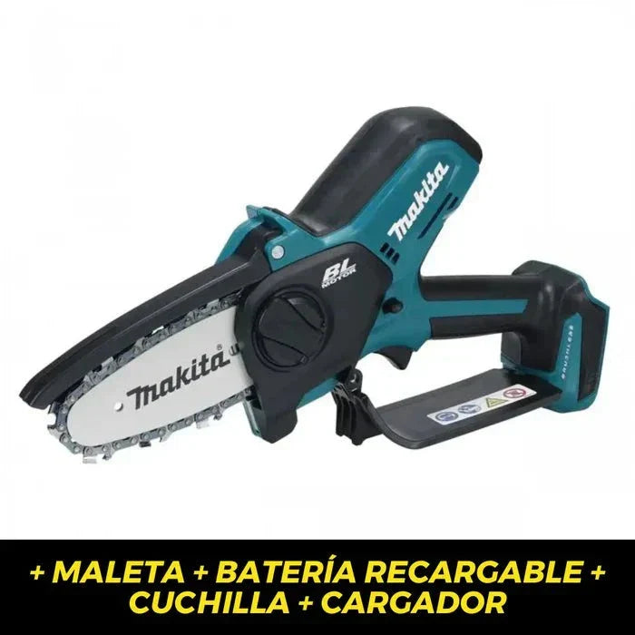 Mini Motosierra Recargable Electrica Dos Baterias +Regalos