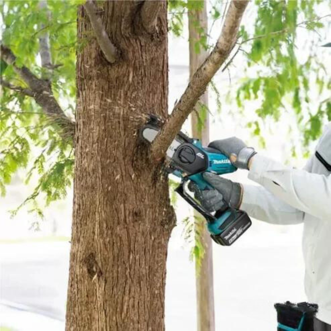 Mini Motosierra Recargable Electrica Dos Baterias +Regalos